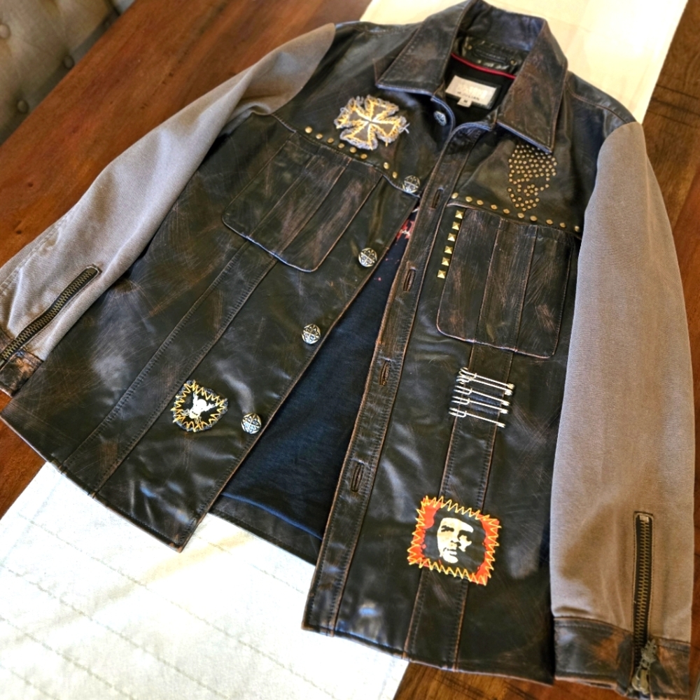 90s Vintage Wilson's x M. Julian Che Guevara Leather Jacket M